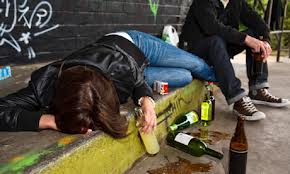teenage drunk
