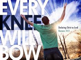 varje knä skall böjas